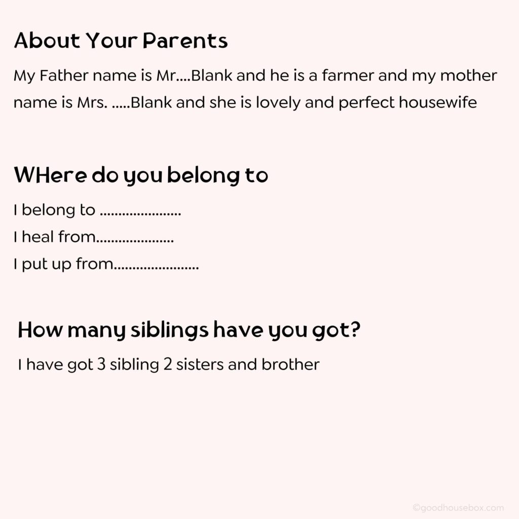 How To Introduce Yourself in English